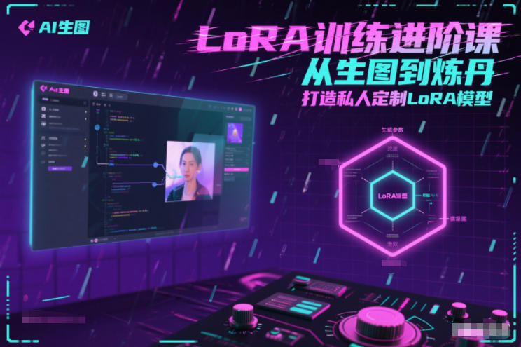 LoRA 训练进阶课｜从生图到炼丹，手把手打造私人定制 LoRA 模型-轻语宝藏圈